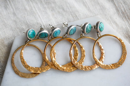 Wayfarer Earrings  |  Made to Order