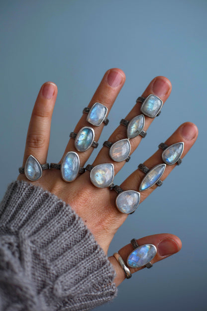 Size 9  |  Moon Dust Ring  |  #21
