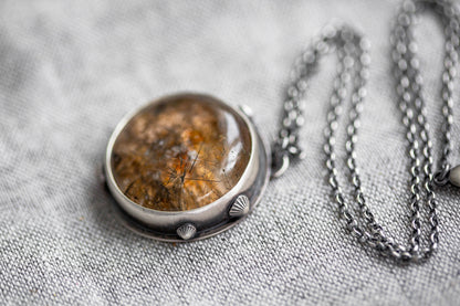 Large  |  Barnacled Tidal Pool Necklace  |  #38
