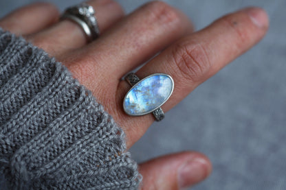 Size 8.25  |  Moon Dust Ring  |  #1