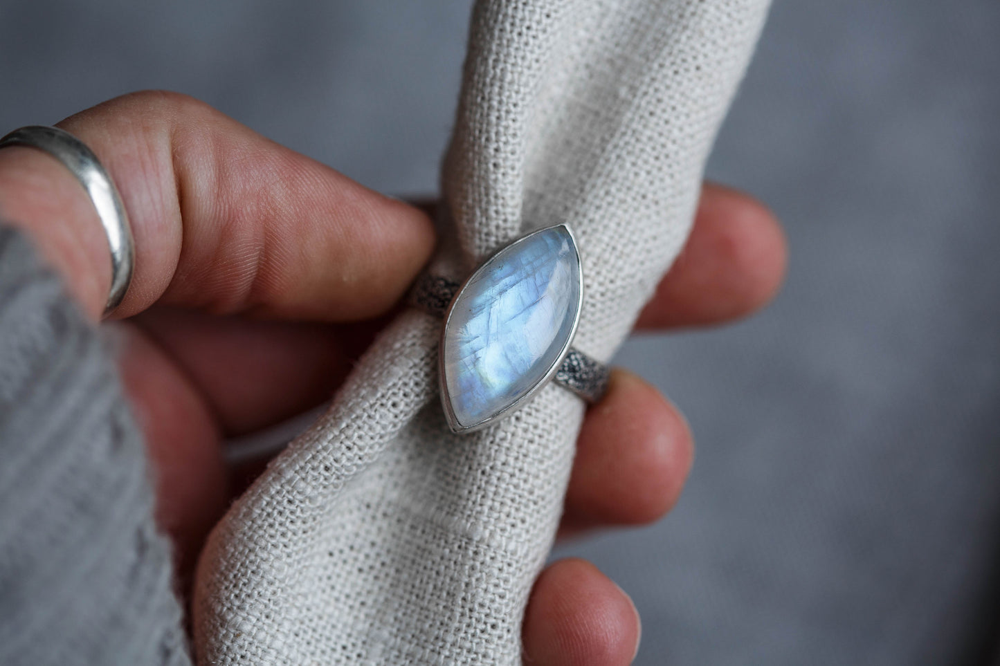 Size 9  |  Moon Dust Ring  |  #4