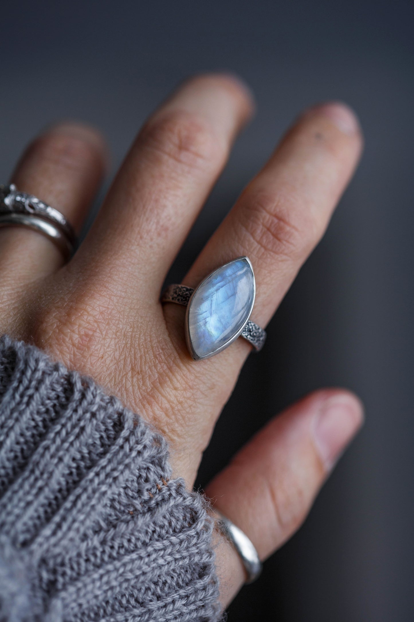 Size 9  |  Moon Dust Ring  |  #4