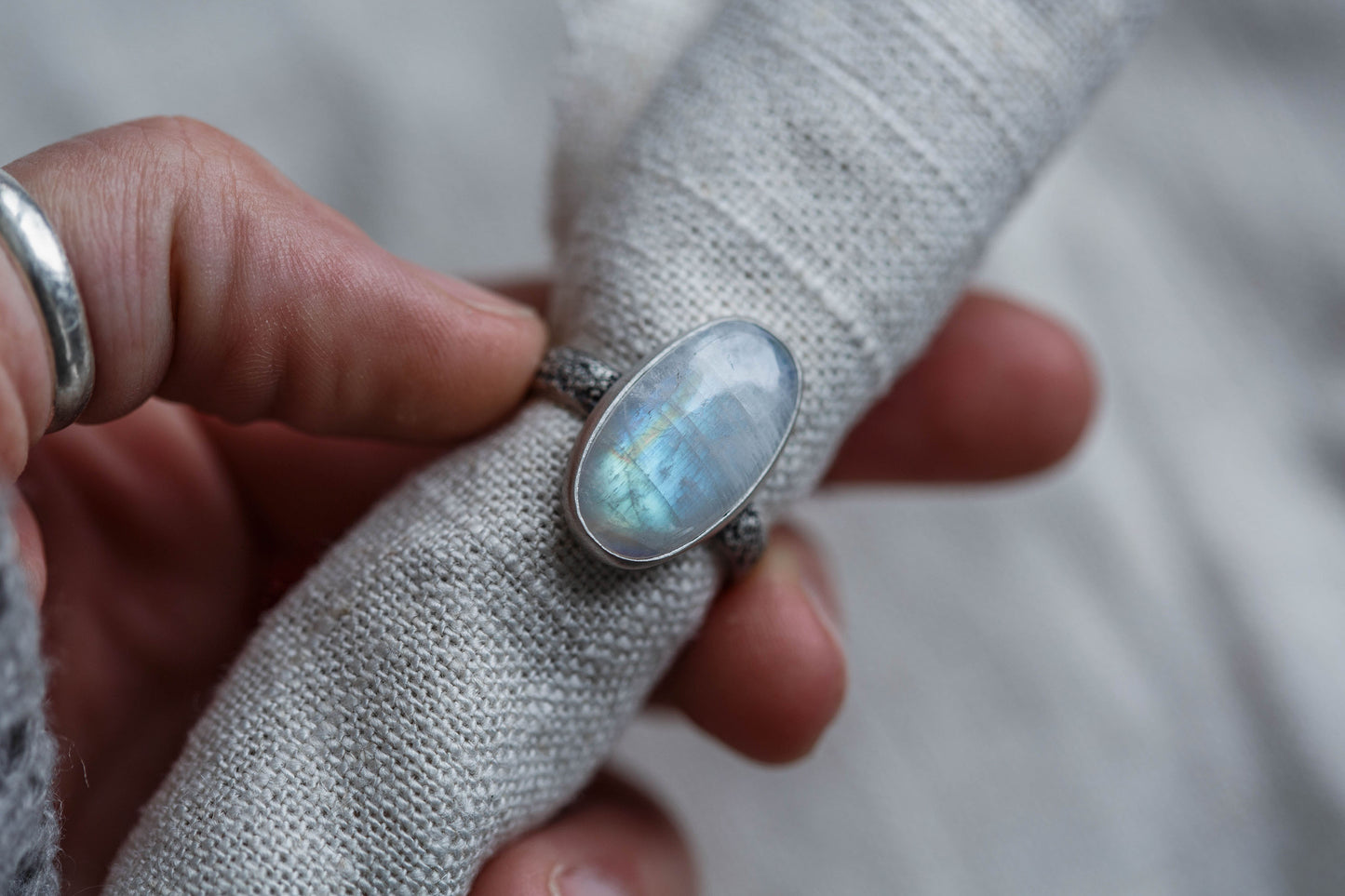Size 8.25  |  Moon Dust Ring  |  #5