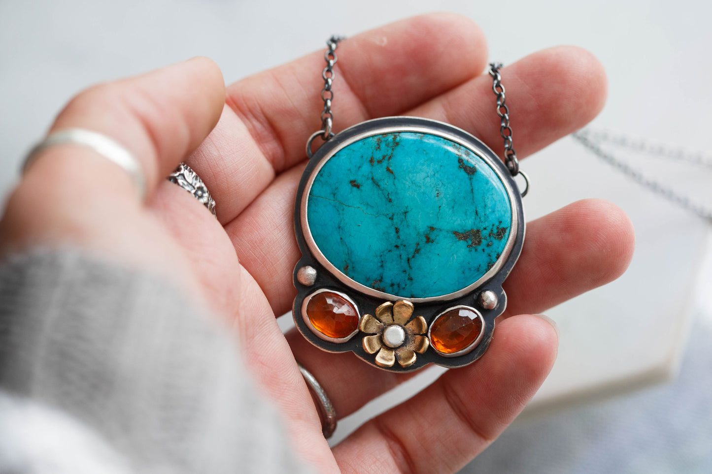 Large  |  Summer Gathering Necklace  |  #16