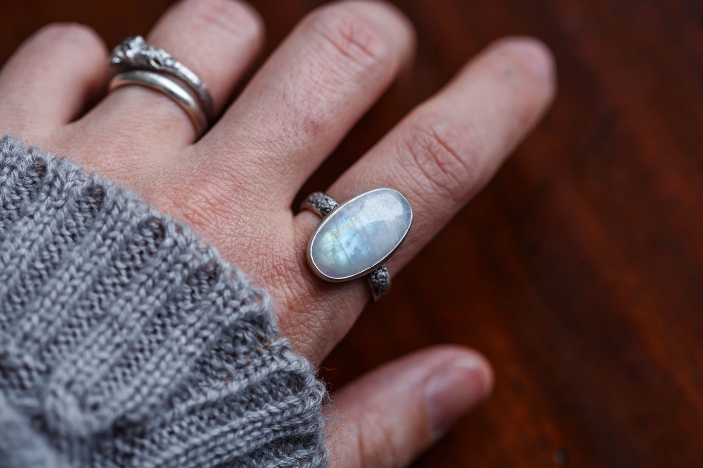 Size 8.25  |  Moon Dust Ring  |  #5