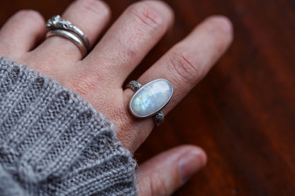 Size 8.25  |  Moon Dust Ring  |  #5