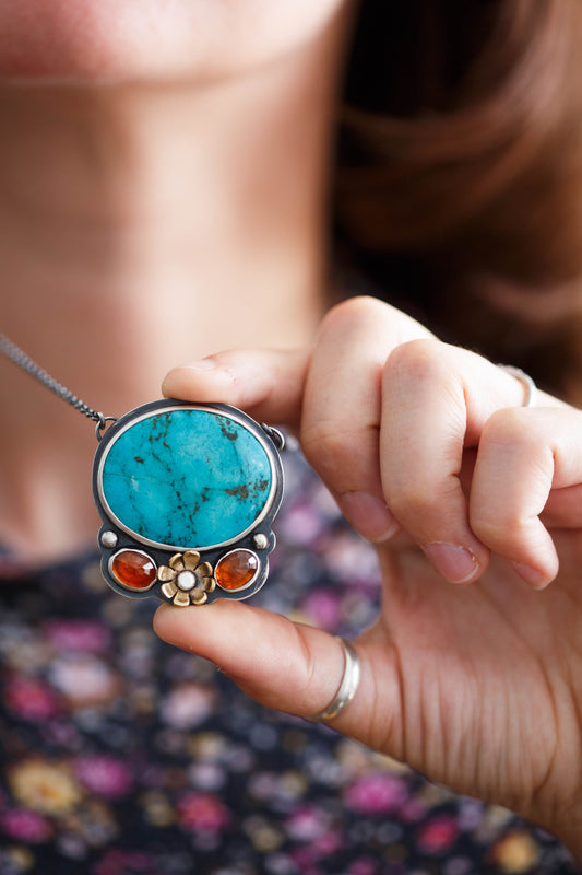 Large  |  Summer Gathering Necklace  |  #16