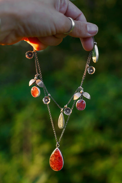 Strawberry Runner Necklace | #4