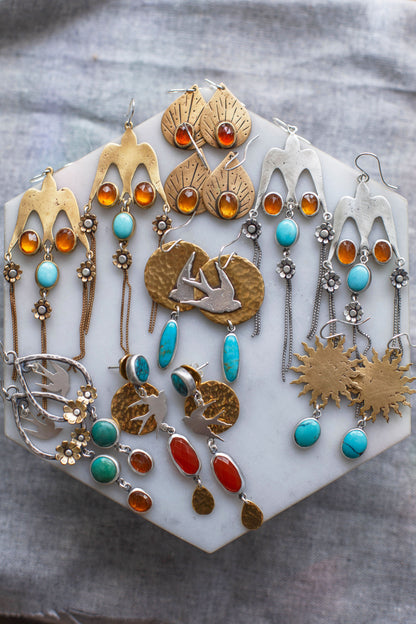 Summer Relic Earrings  |  Made to Order