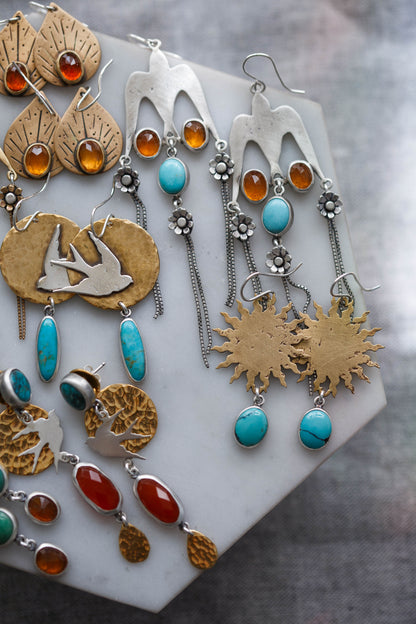 Golden Hour Earrings  |  Made to Order