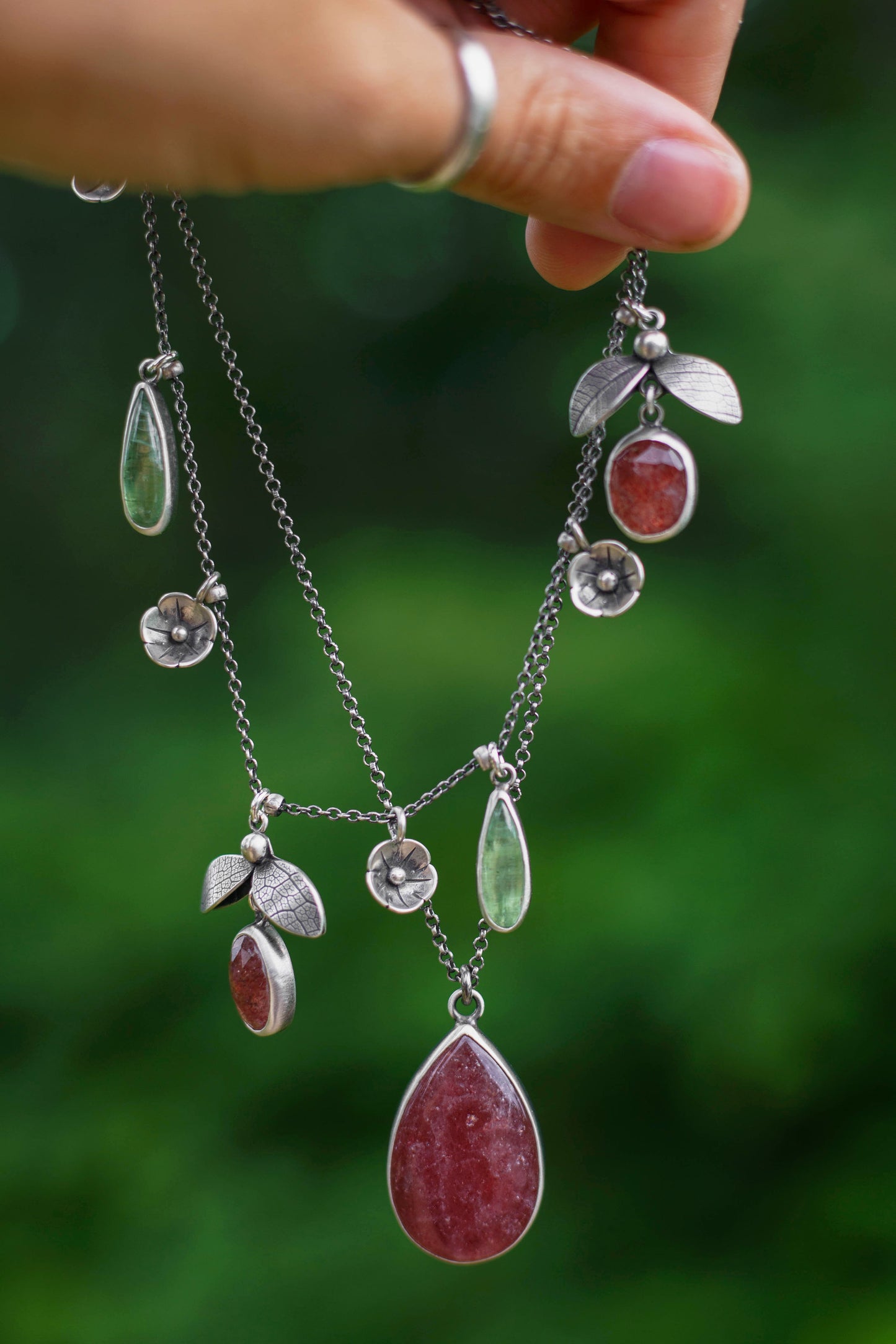 Strawberry Runner Necklace | #5