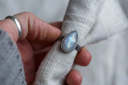 Size 8  |  Moon Dust Ring  |  #15
