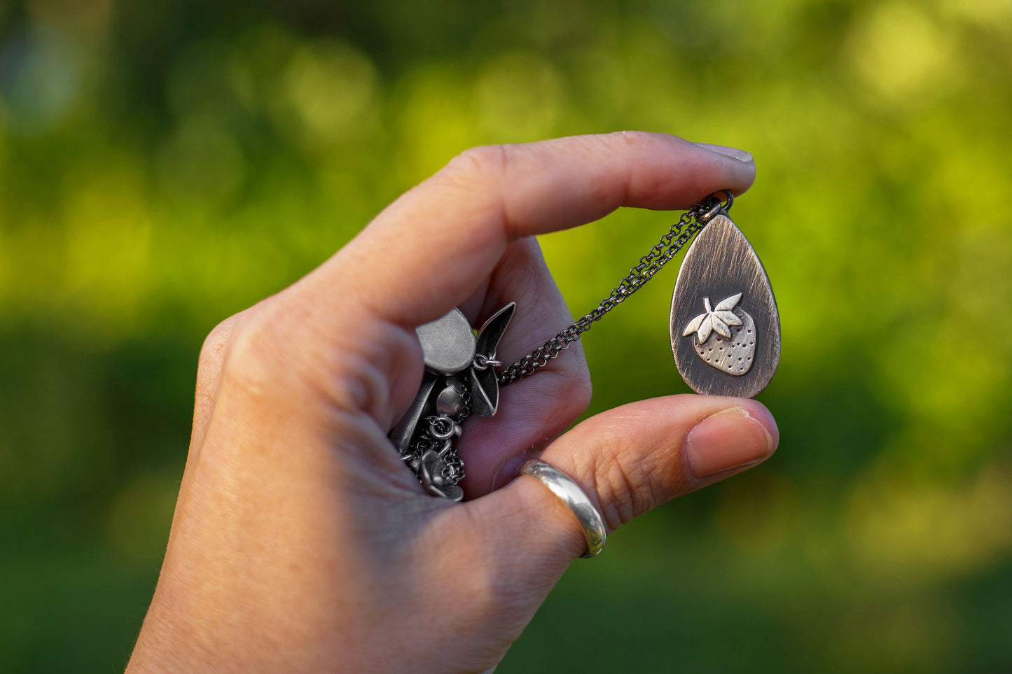 Strawberry Runner Necklace | #6