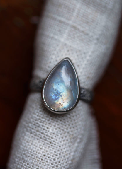 Size 7.75  |  Moon Dust Ring  |  #17