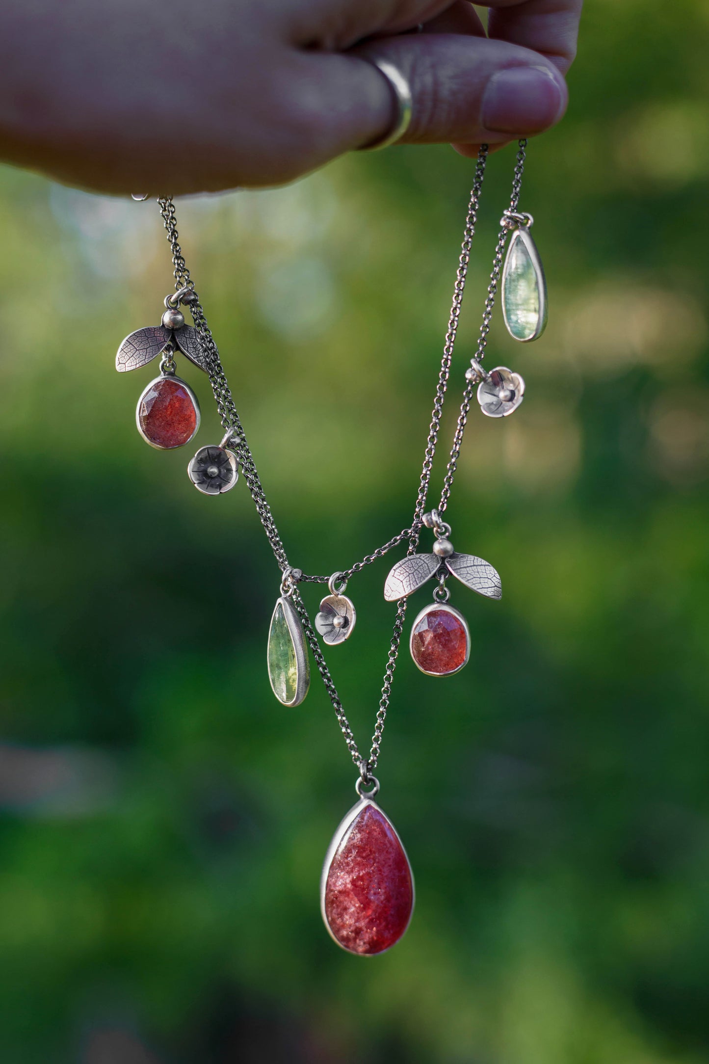 Strawberry Runner Necklace | #7