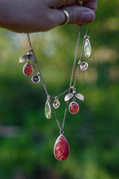 Strawberry Runner Necklace | #7