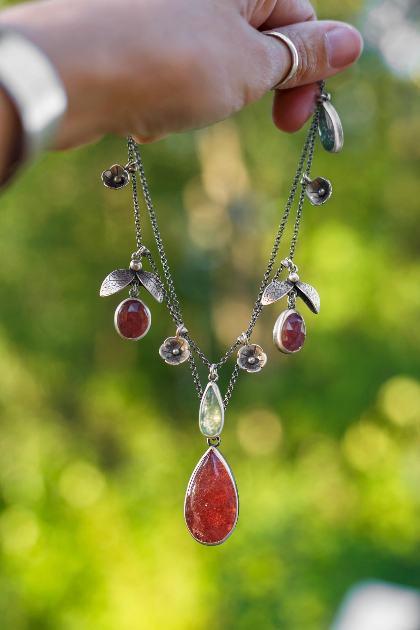 Strawberry Runner Necklace | #8