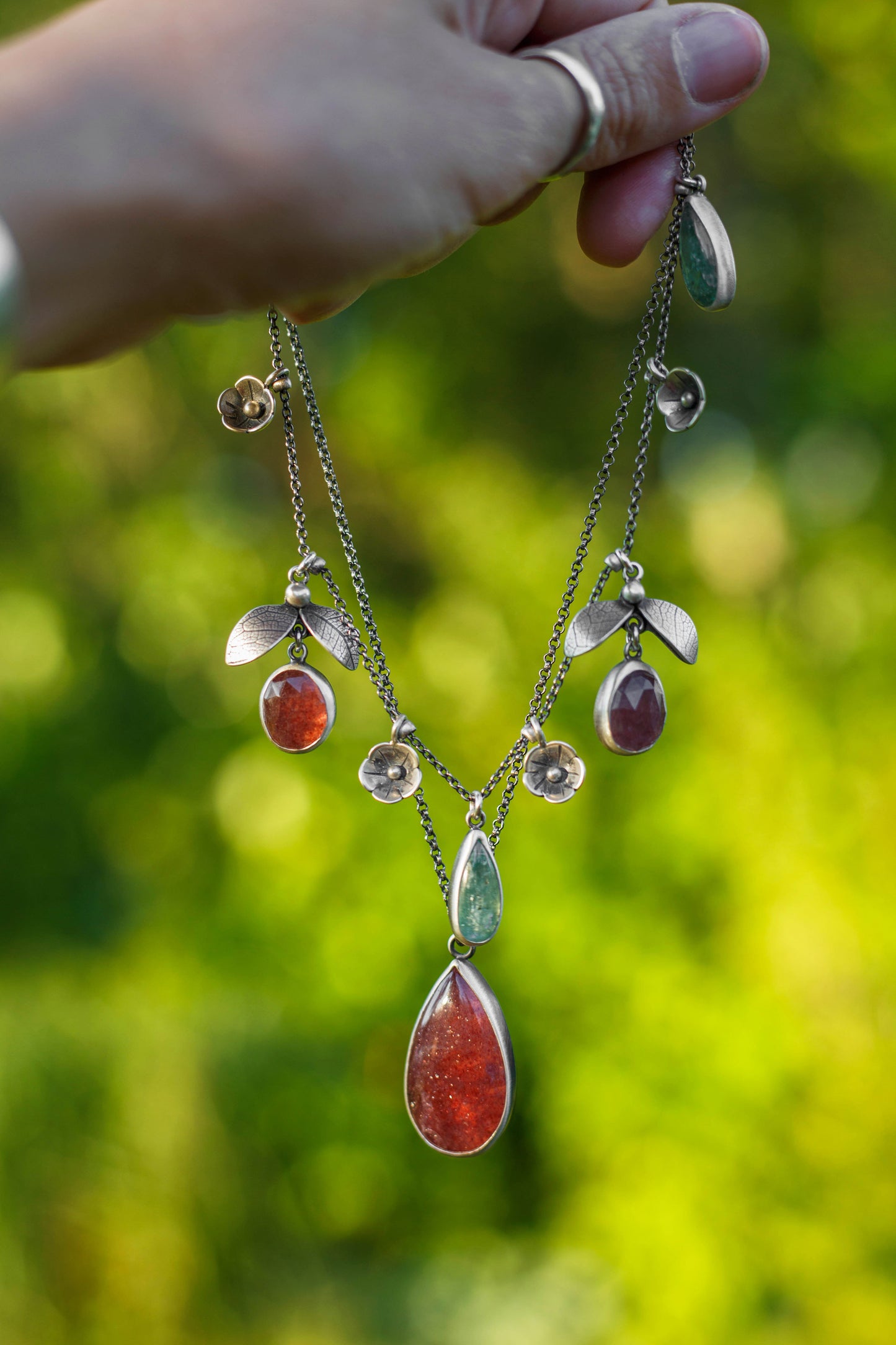 Strawberry Runner Necklace | #8