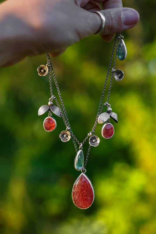 Strawberry Runner Necklace | #10