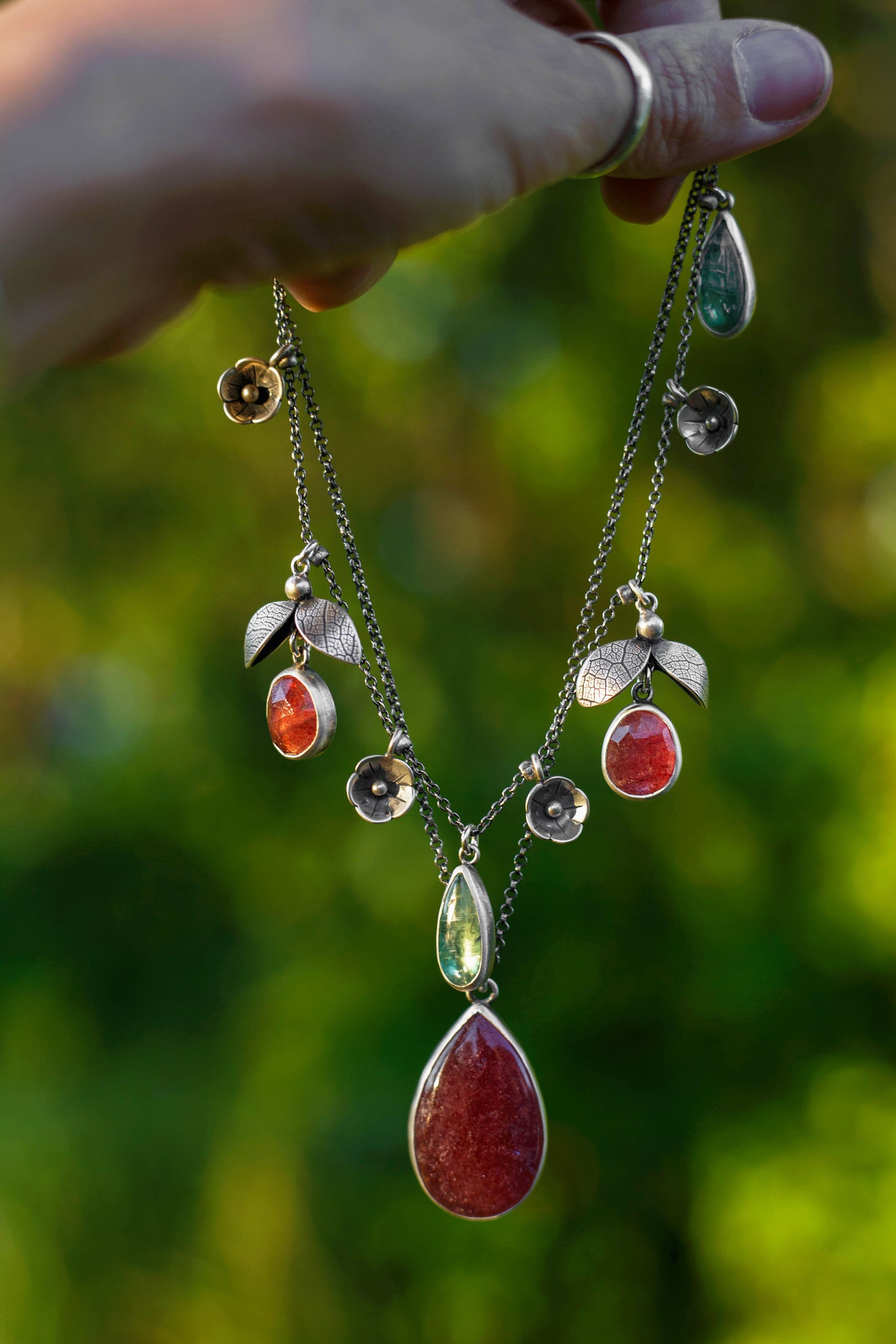 Strawberry Runner Necklace | #10