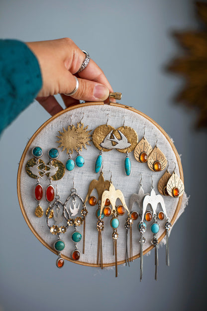 Golden Hour Earrings  |  Made to Order