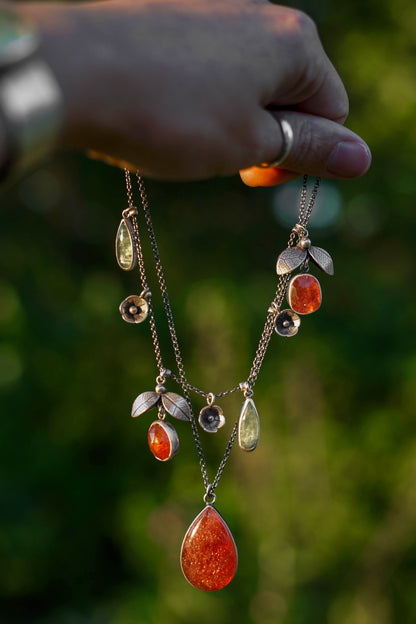 Strawberry Runner Necklace | #12