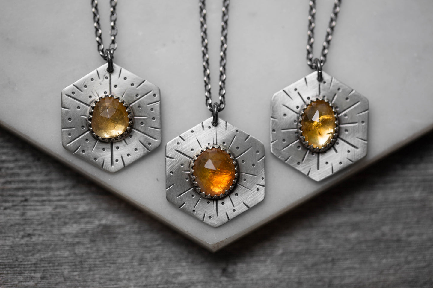 Honeybee Compass Necklace | #1