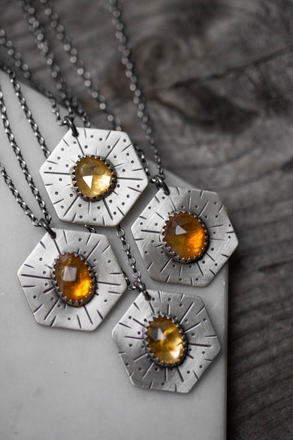 Honeybee Compass Necklace | #24