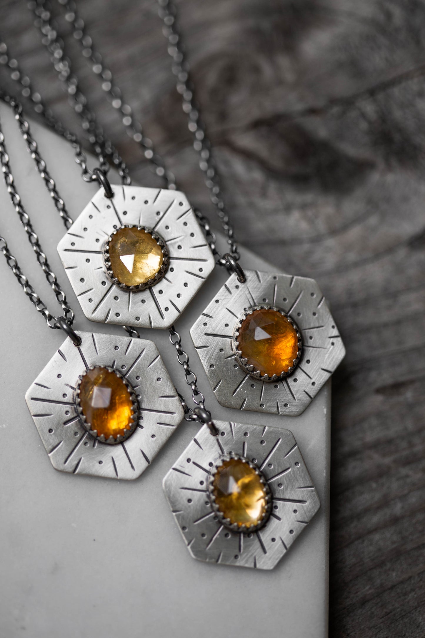 Honeybee Compass Necklace | #1