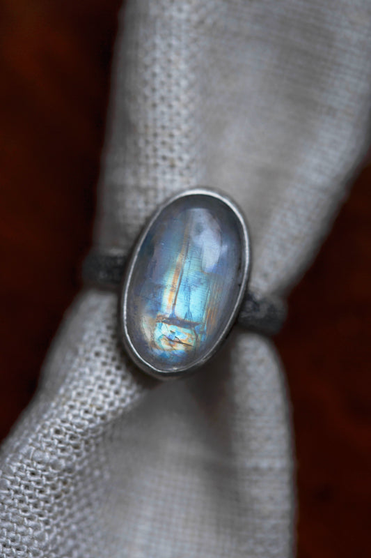 Size 8.25  |  Moon Dust Ring  |  #24