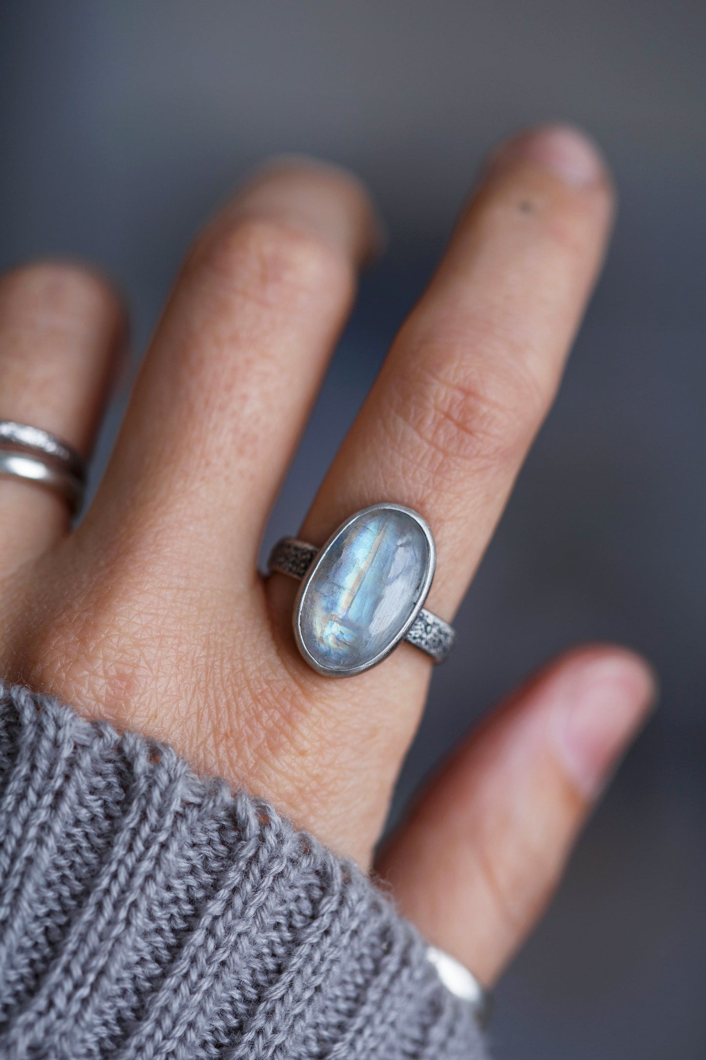 Size 8.25  |  Moon Dust Ring  |  #24