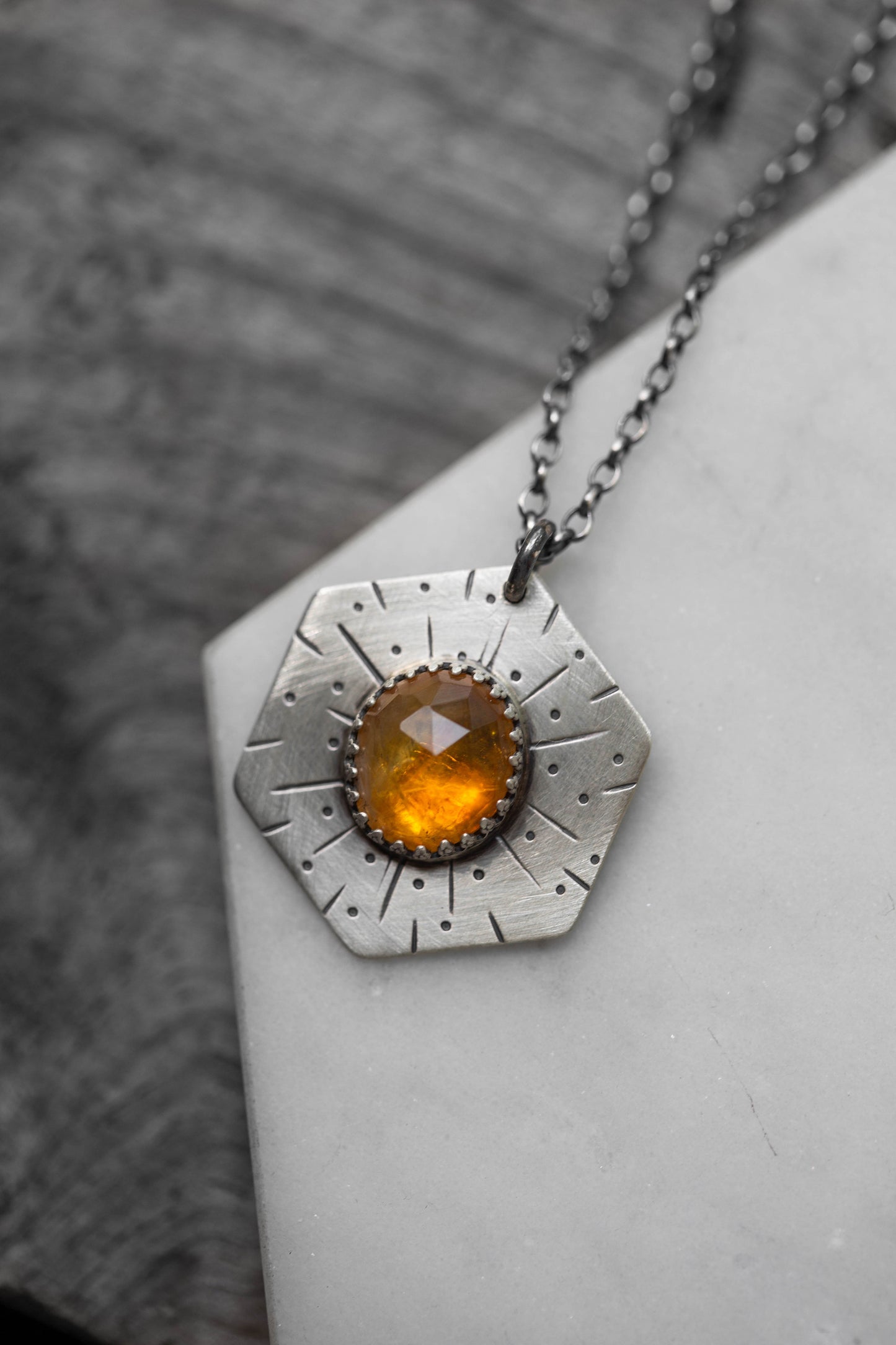 Honeybee Compass Necklace | #1