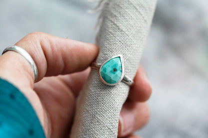 Size 9.5  |  Fragmentary Blue Ring  | #2