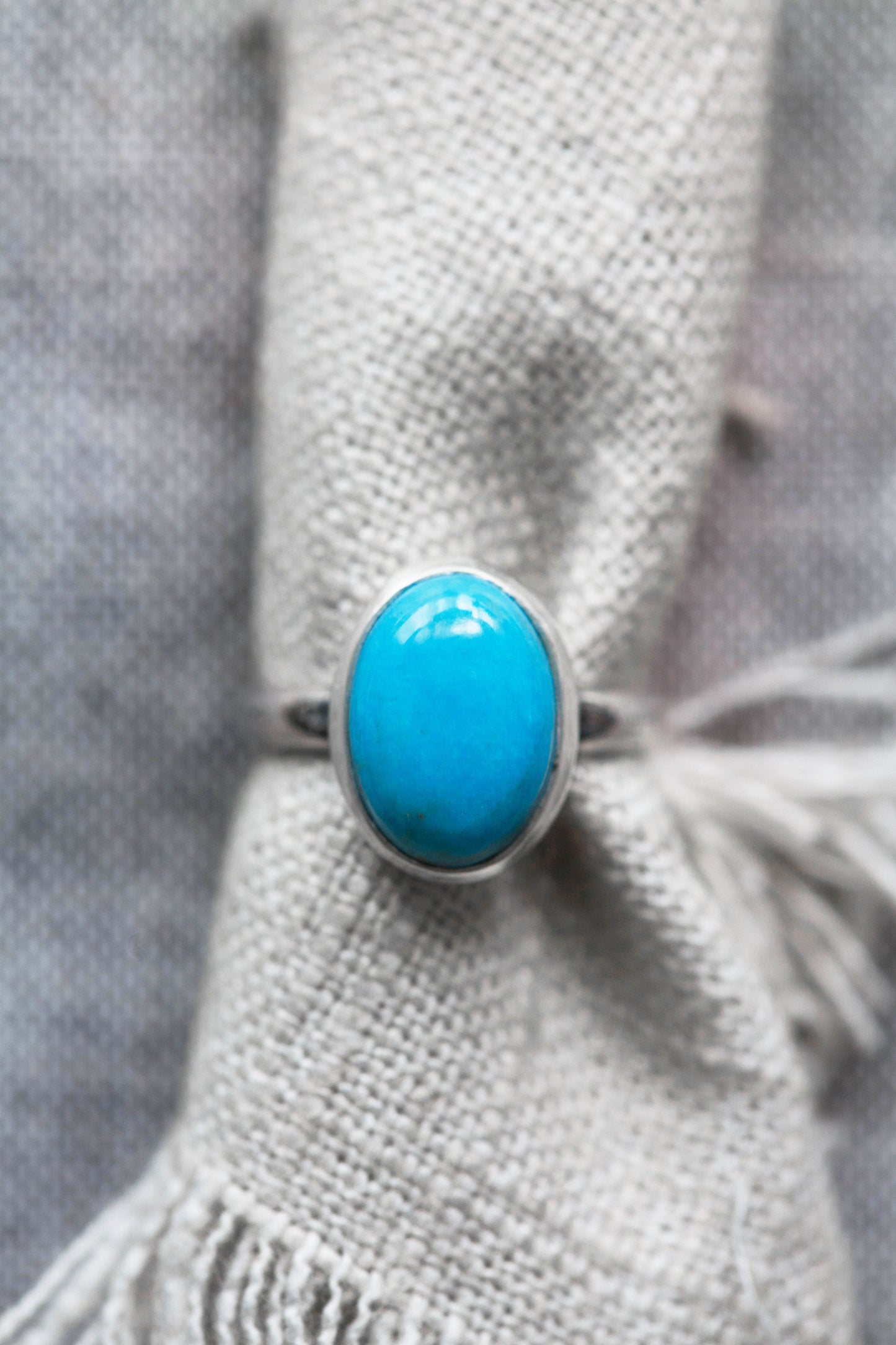Size 6  |  Fragmentary Blue Ring  | #4