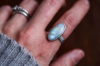 Size 6.75  |  Moon Dust Ring  |  #25