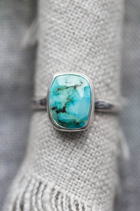Size 10  |  Fragmentary Blue Ring  | #8