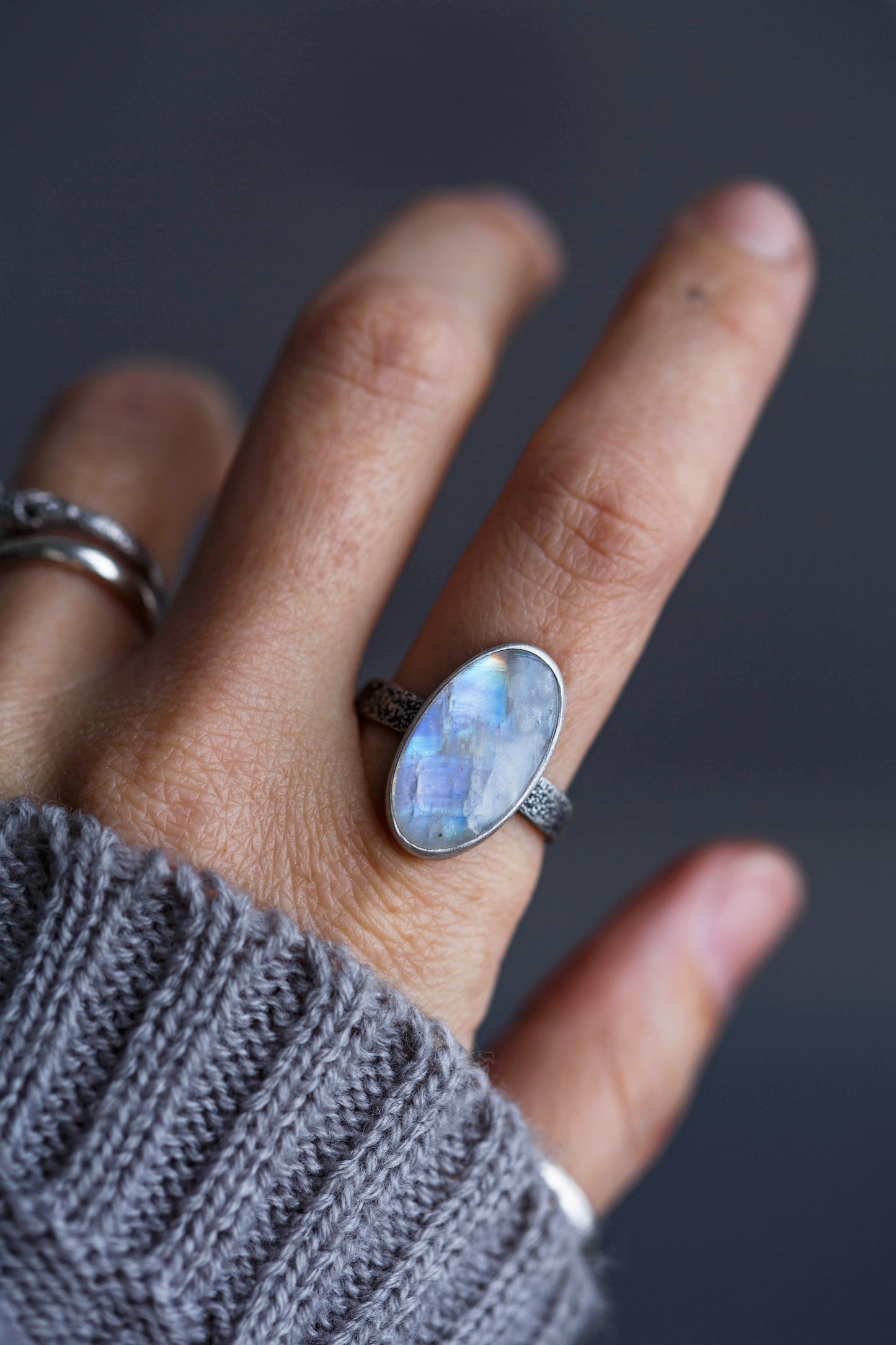 Size 9.25  |  Moon Dust Ring  |  #27