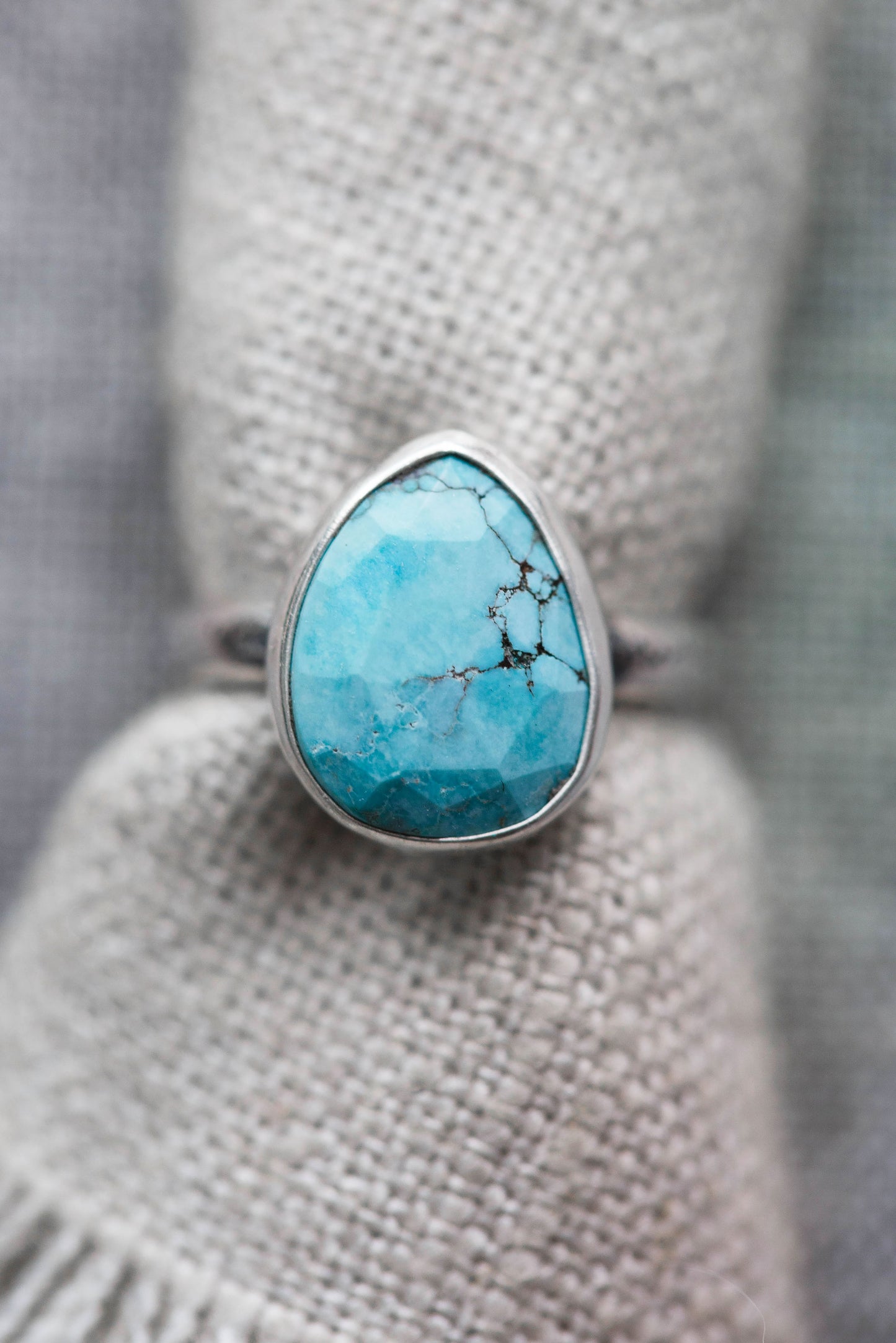 Size 5  |  Fragmentary Blue Ring  | #9