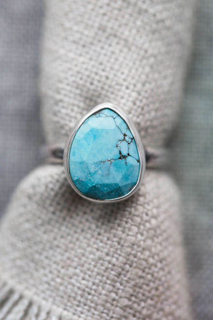 Size 5  |  Fragmentary Blue Ring  | #9