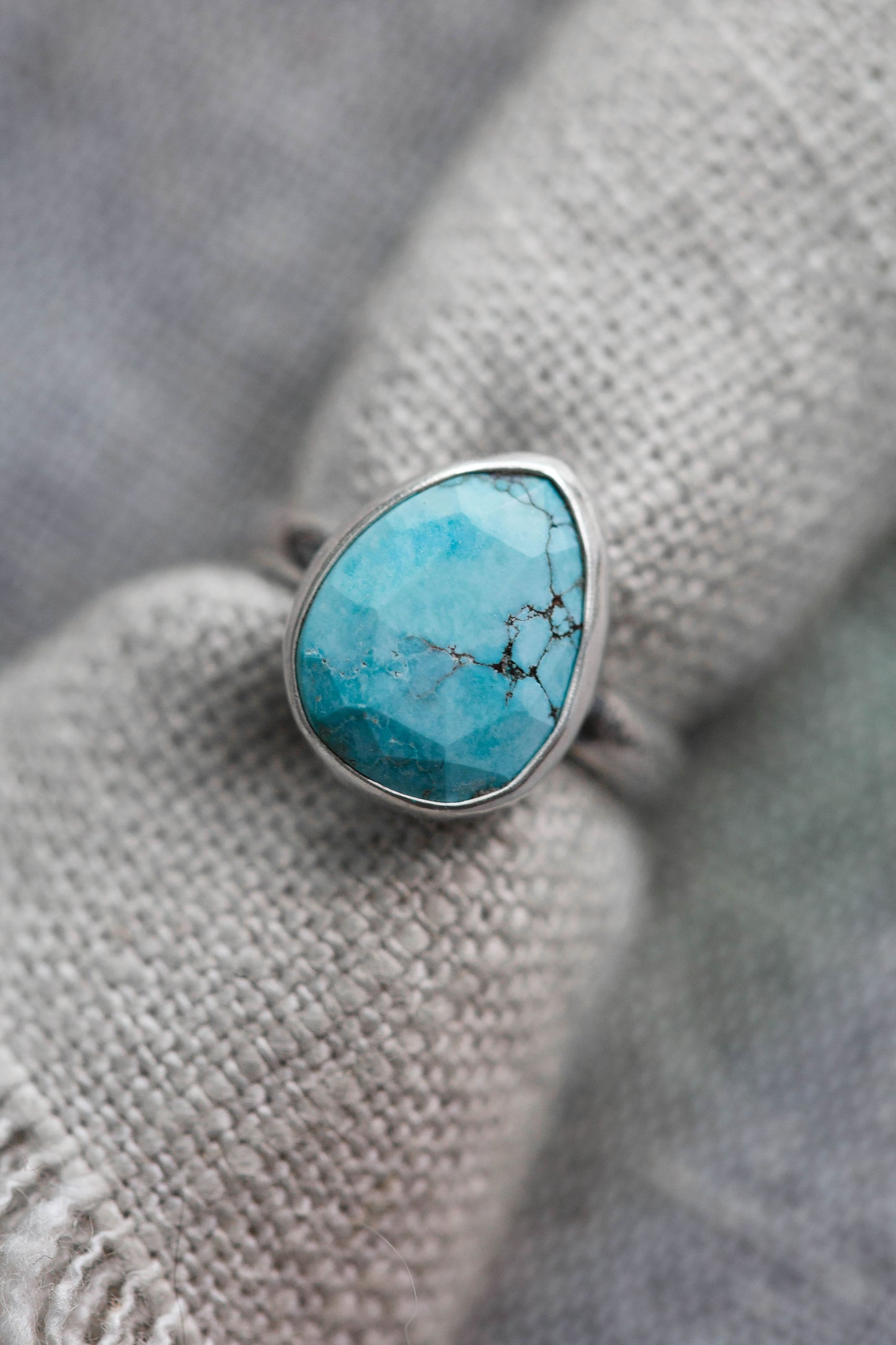 Size 5  |  Fragmentary Blue Ring  | #9