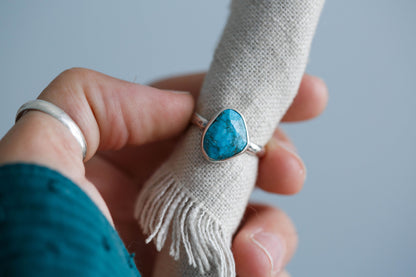 Size 8  |  Fragmentary Blue Ring  | #10