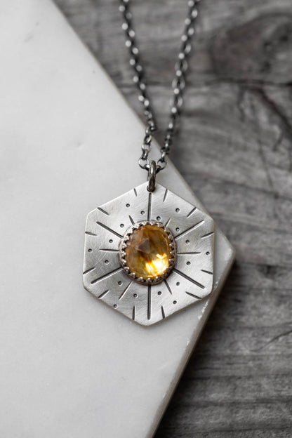 Honeybee Compass Necklace | #4