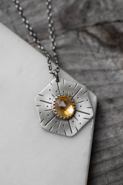 Honeybee Compass Necklace | #4