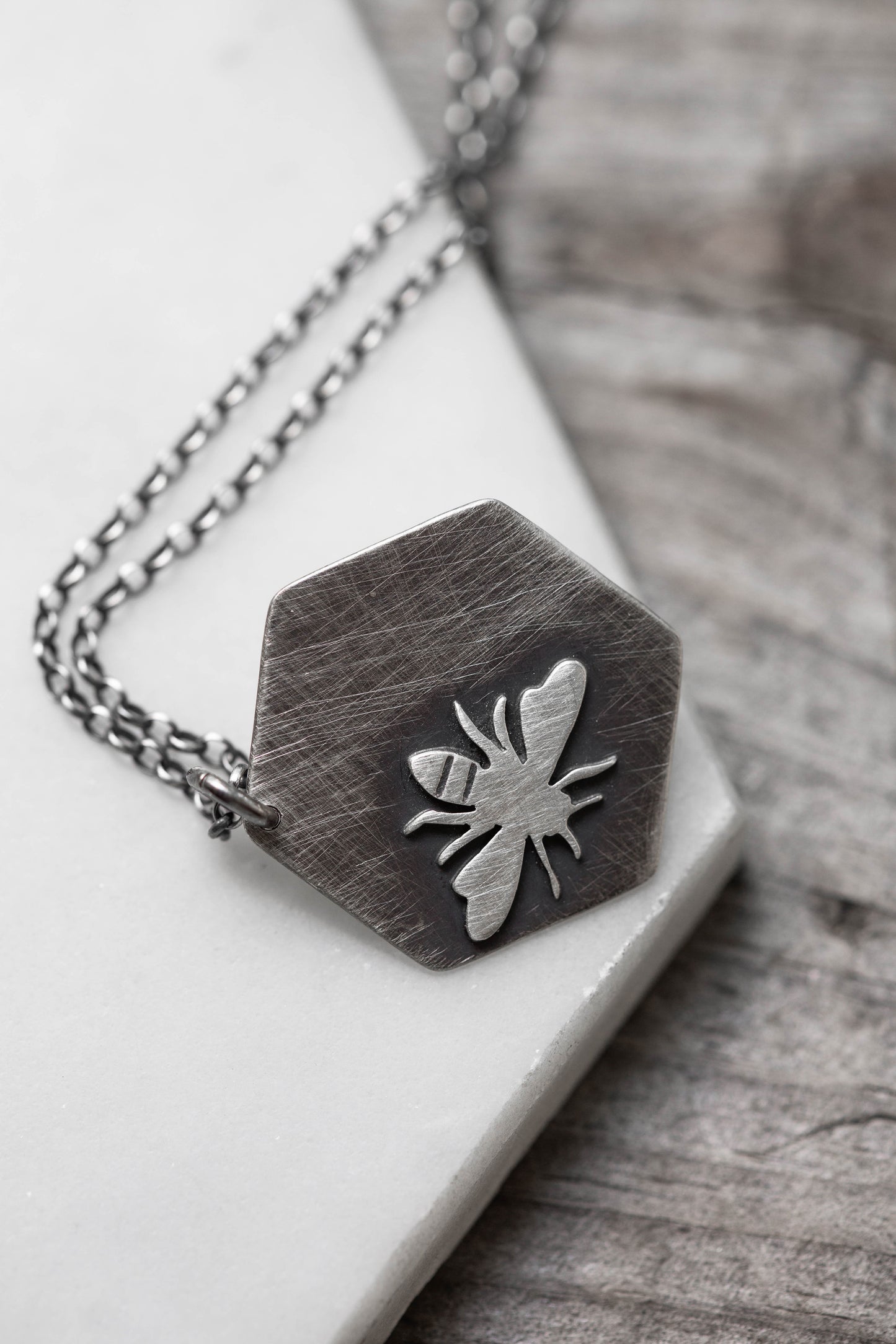 Honeybee Compass Necklace | #4