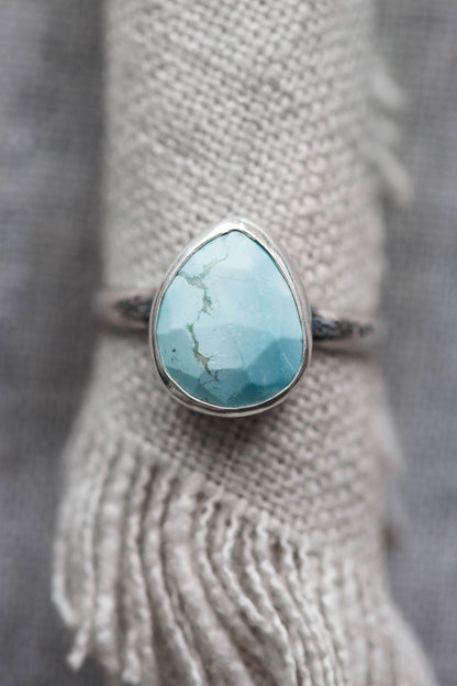Size 8.5  |  Fragmentary Blue Ring  | #12