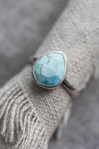 Size 8.5  |  Fragmentary Blue Ring  | #12