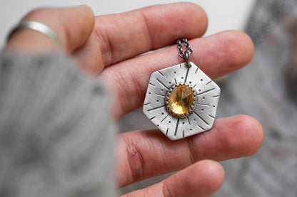 Honeybee Compass Necklace | #4