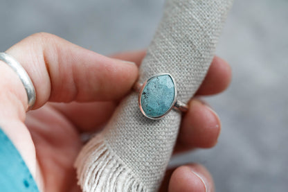 Size 5.25  |  Fragmentary Blue Ring  | #13