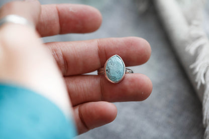 Size 5.25  |  Fragmentary Blue Ring  | #13