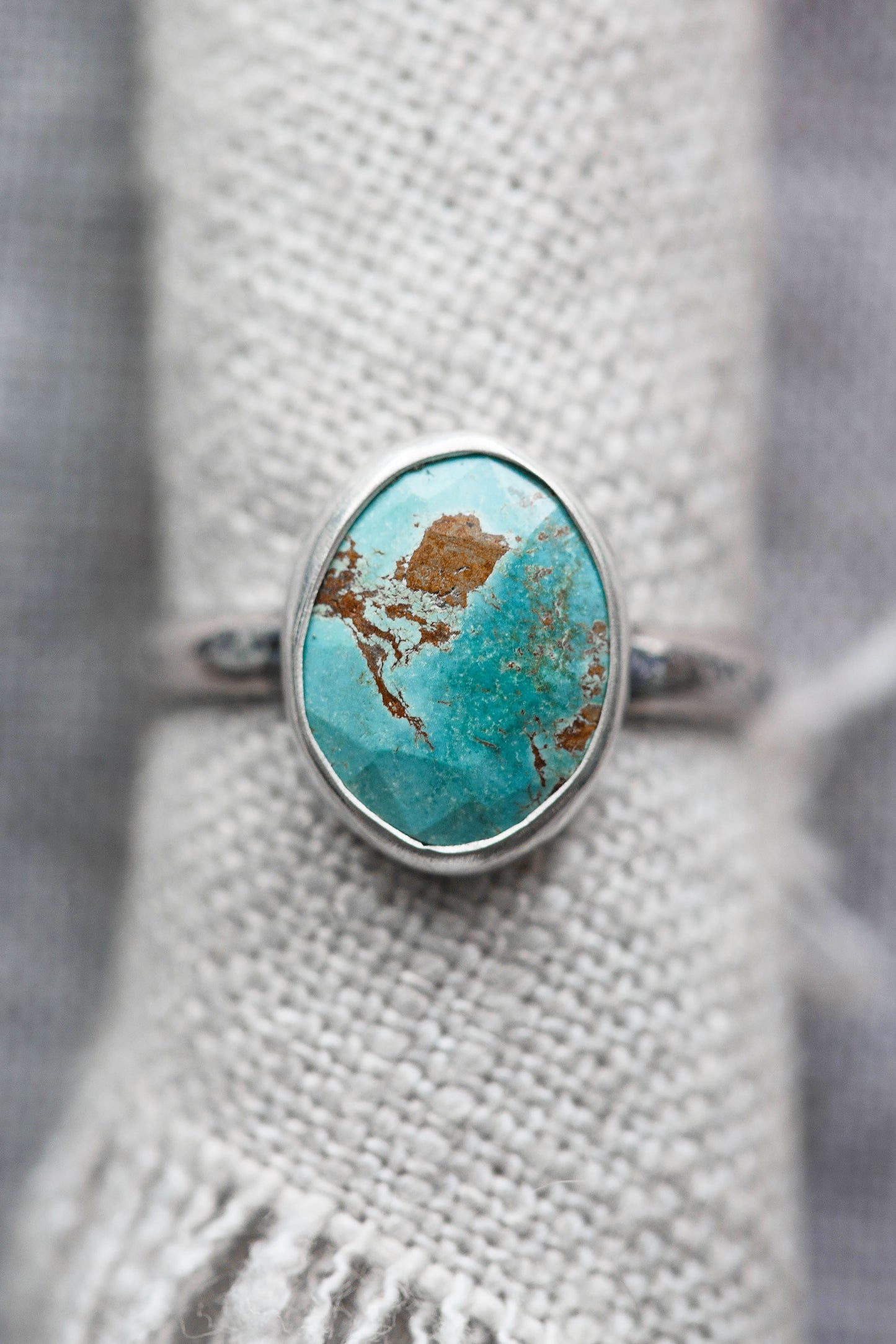 Size 9  |  Fragmentary Blue Ring  | #14
